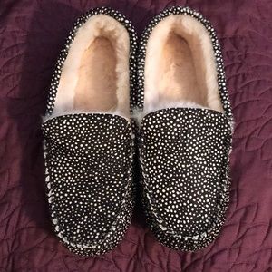 New EMU Australia calf hair slippers
